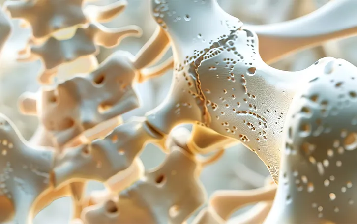 Schematische Darstellung vom Beckenknochenbereich